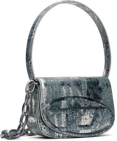 Taška cez rameno Diesel 1DR Metallic Shoulder Bag Metalická | X08396 P8037, 1