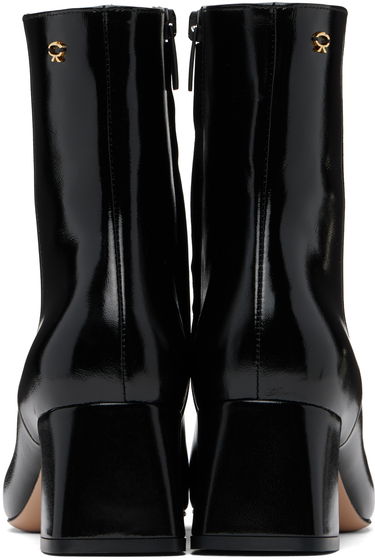 Tenisky a topánky Gianvito Rossi Freeda Leather Ankle Boots Čierna | G73028-55RIC-NUI, 1