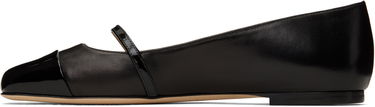 Starostlivosť o obuv Jimmy Choo Jimmy Choo Elisa Pearl Ballerina Flats Čierna | ELISA FLAT PTZ, 2