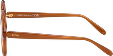 Slnečné okuliare Loewe Round Frame Slim Glasses Hnedá | LW50105I@52050 192337240652, 2