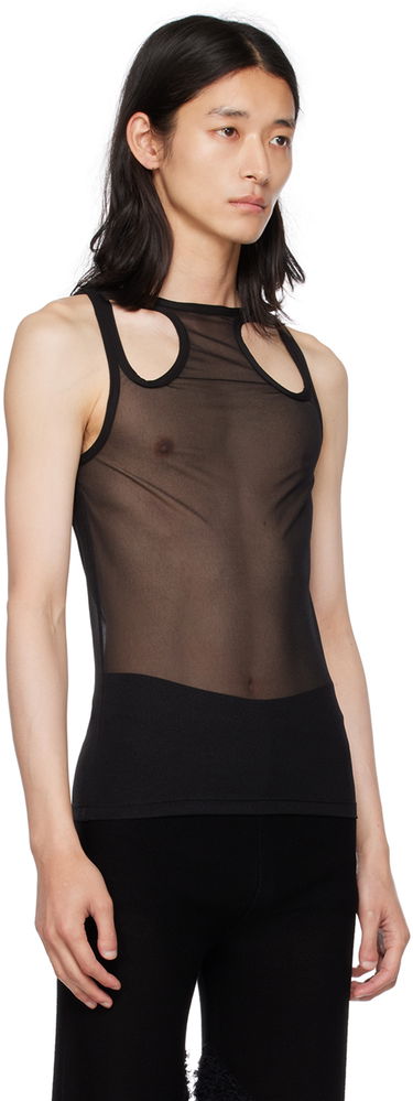 Tielko Dion Lee Shift Loop Tank Top Biela | C3084F22, 4