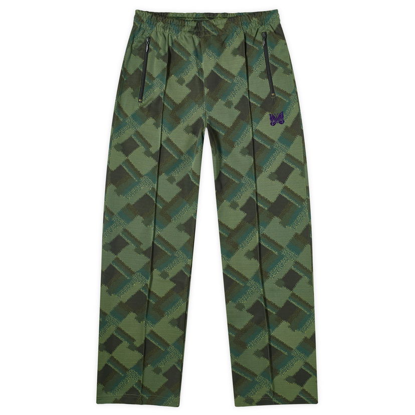 Nohavice Needles Track Pant Zelené | OT225-E