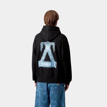 Mikina Carhartt WIP Hooded Electric Boogie Sweatshirt Čierna | I035610_4, 2
