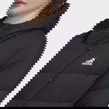 Prešívaná bunda adidas Originals Helionic Hooded Down Jacket Čierna | HG8747, 2