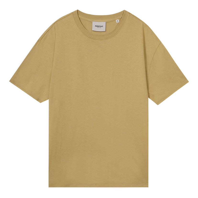 Tričko Fear of God Essentials Logo Tee Béžová | FOG-FW21-009