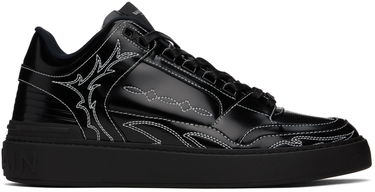 Tenisky a topánky Balmain Balmain B-Court Mid Top Western Čierna | CM1VI354LSLR, 0