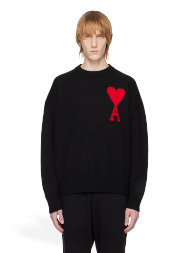 Sveter AMI Sweater Čierna | BFUKS002.018