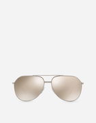 Gold Edition Icons Aviator Mirrored Sunglasses