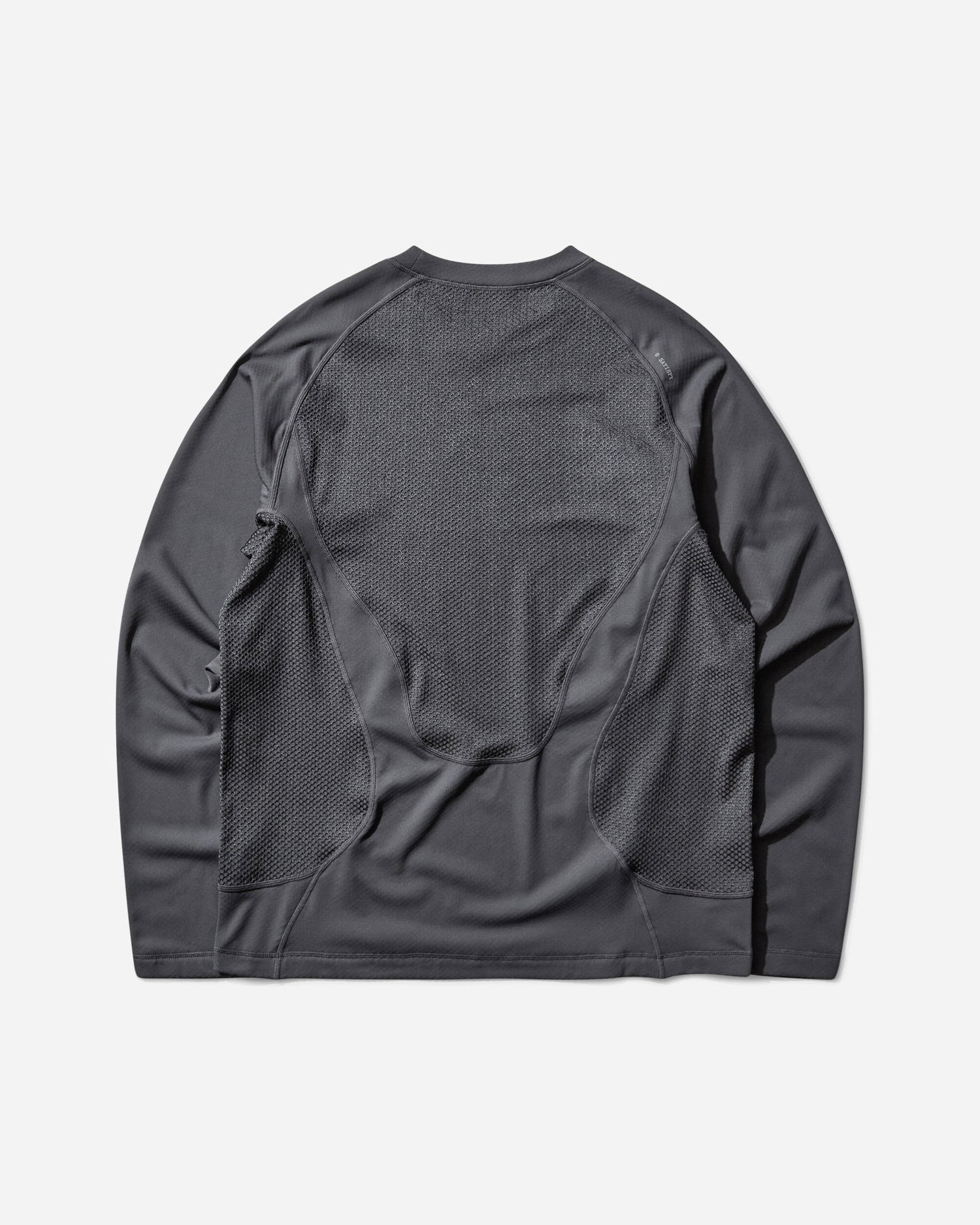 Tričko Satisfy FuzzFleece Octa Longsleeve T-Shirt Šedá | 11063 88201, 0