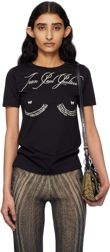 Tričko Jean Paul Gaultier Jean Paul Gaultier 'The Tattoo Poem' T-Shirt Čierna | 25/34-F-TS117I-J087-0005, 0