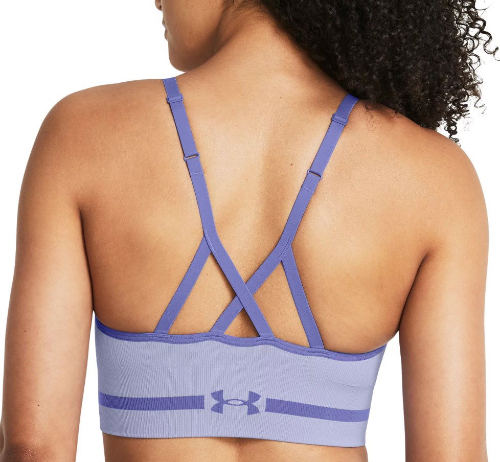 Podprsenka Under Armour Seamless Low Long Bra Fialová | 1357719-539, 1