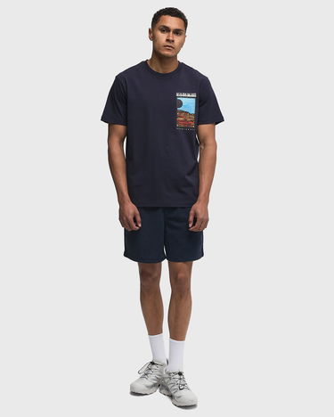 Tričko Napapijri Valdor Graphic T-Shirt Navy | NP0A4IE61761, 2