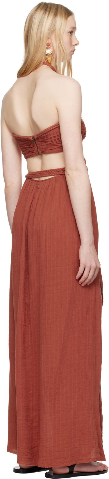 Šaty ISABEL MARANT Isabel Marant Justine Maxi Dress Červená | RO0782FA-C2J11I, 2