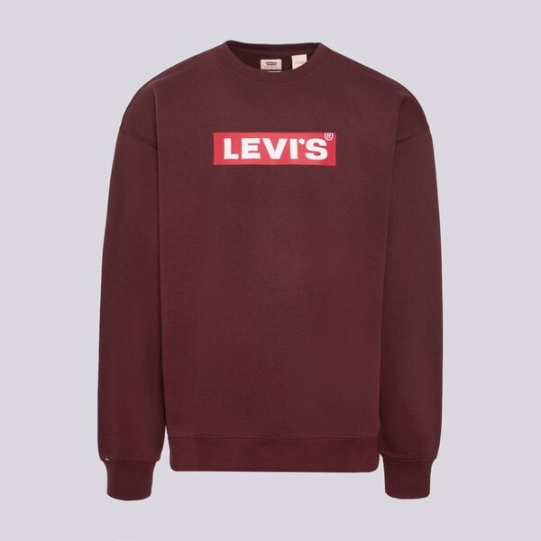 Mikina Levi's Relaxd Graphic Crew Vínová | 38712-0209, 0