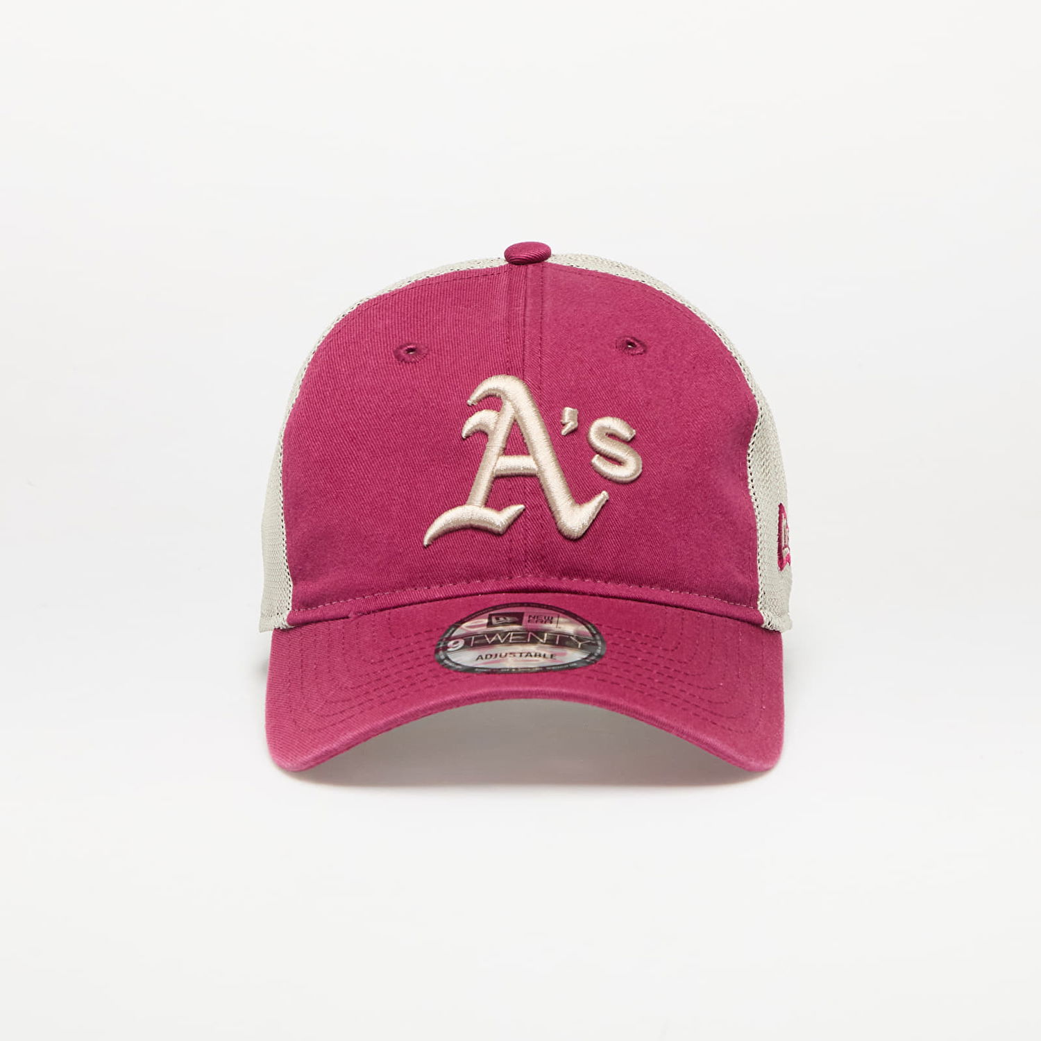 Šiltovka New Era New Era MLB Oakland Athletics 920 Trucker Washed Cap Vínová | 60667612, 0