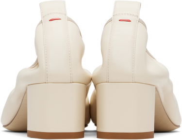Starostlivosť o obuv Aeyde Aeyde Narissa Ruched Block Heels Biela | A11-PU0600001002-225, 1