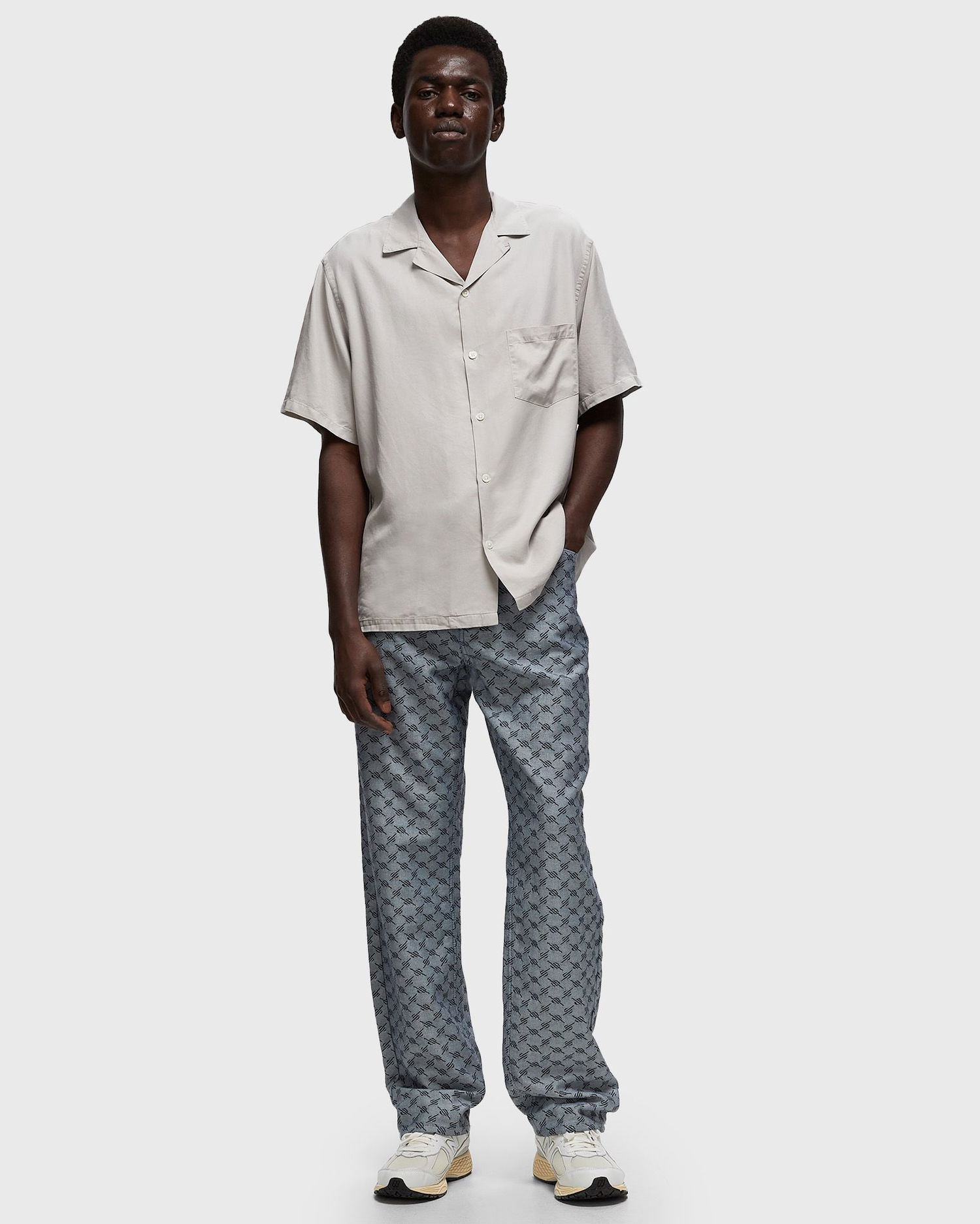 Košeľa Portuguese Flannel DOGTOWN Šedá | SS24.0031-GREY, 1