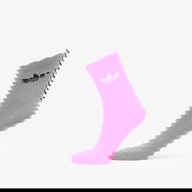 Ponožky adidas Performance Ribbed Quarter Socks 2 Pairs Ružová | JX5210, 3