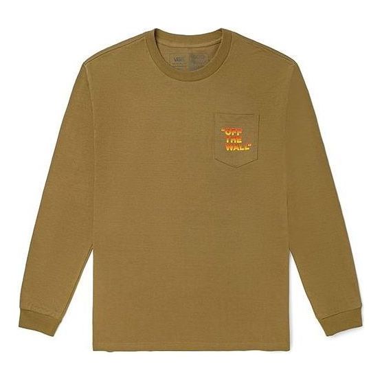 Tričko Vans Vans Casual Long Sleeve Pocket T-Shirt Hnedá | VN0A5E5KDZ9, 0