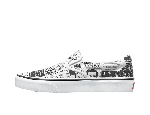 Tenisky a topánky Vans Slip-On Ashley Williams W Biela | VNA38F7SFQ