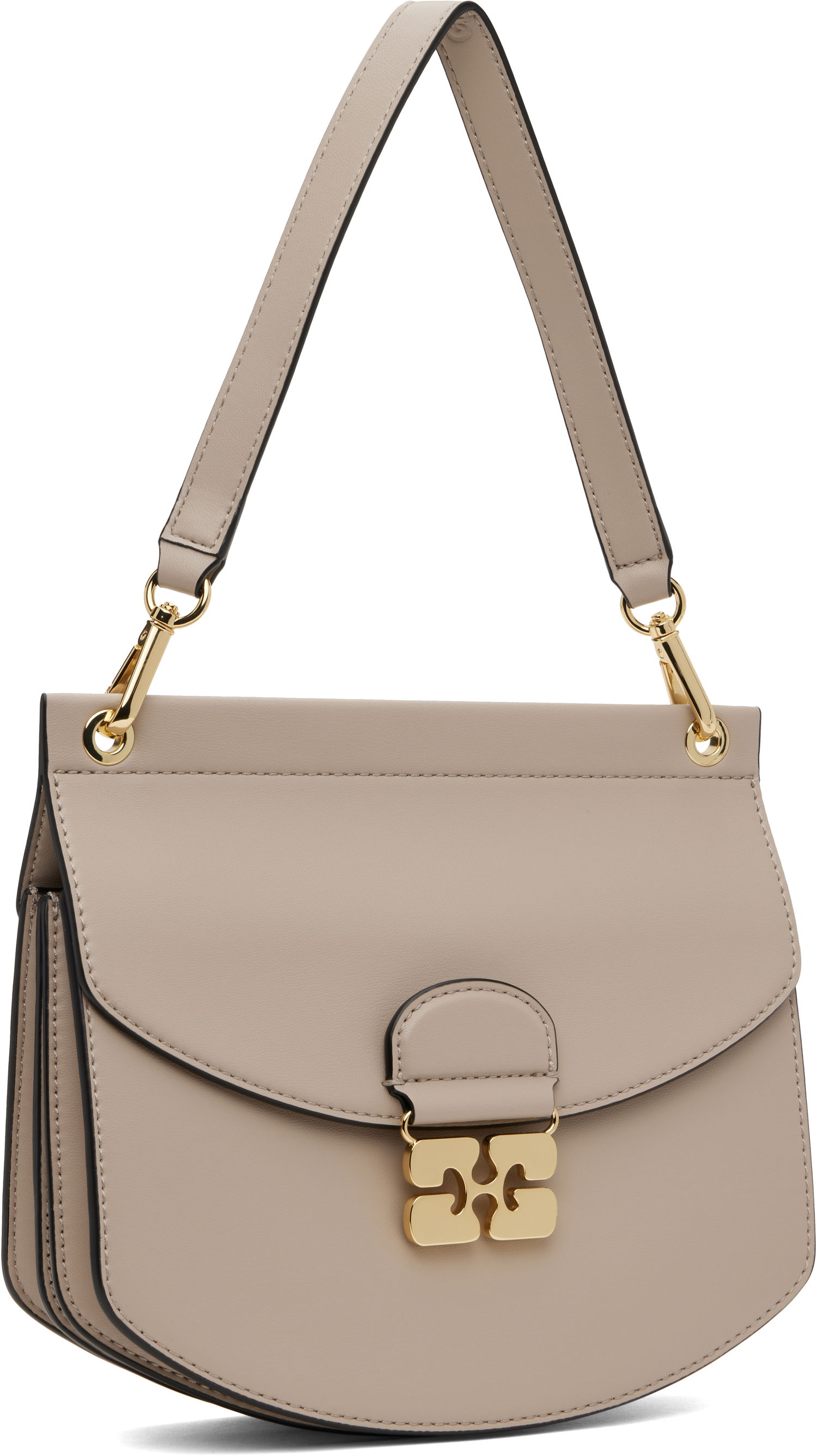 Kabelka GANNI GANNI Small Apo-G Shoulder Bag Béžová | A6460, 1
