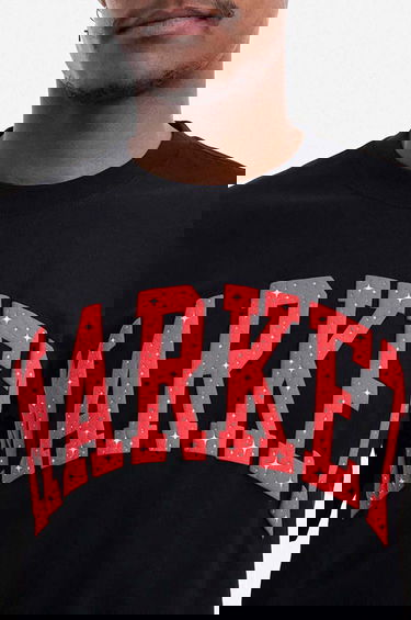 Tričko MARKET T-Shirt With Print Čierna | 399000613, 4