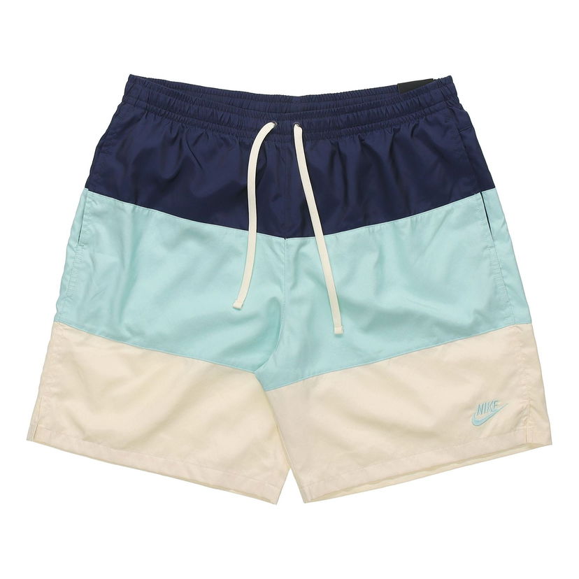 Plavky Nike Woven Colorblock Sports Shorts Modrá | CJ4488-382