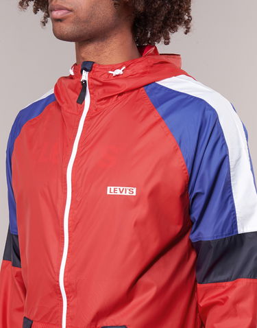 Vetrovka Levi's COLORBLOCK WINDRUNNER Červená | 79577-0000, 5