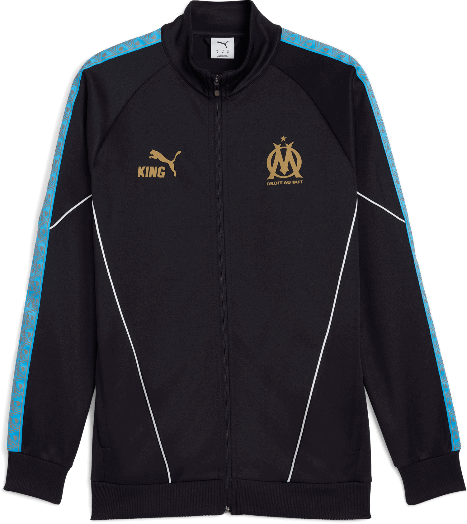 Bunda Puma Puma KING Olympique de Marseille Anthem Jacket Navy | 781557-16, 0