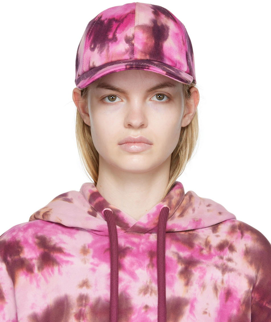 Šiltovka AMI Tie Dye Logo Baseball Cap Ružová | UCP222.631, 0