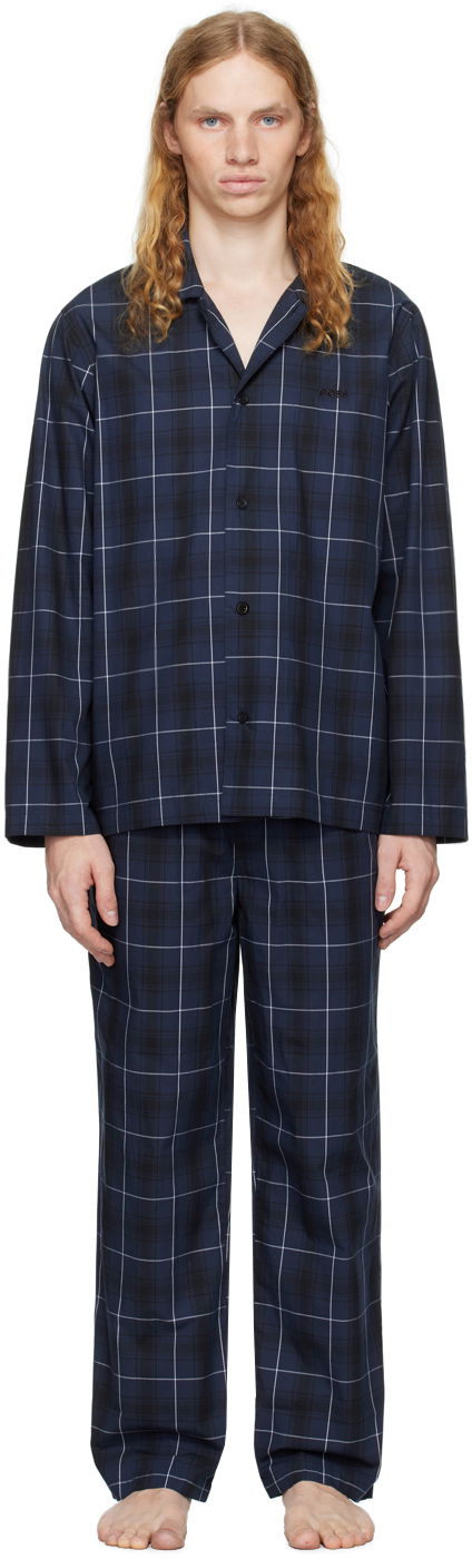 Pyžamo BOSS Pyjama Set Navy | 50527355, 0