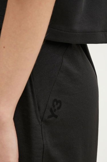 Nohavice Y-3 Y-3 Sport Uniform Wide Leg High Waist Pants Čierna | JD1759, 3
