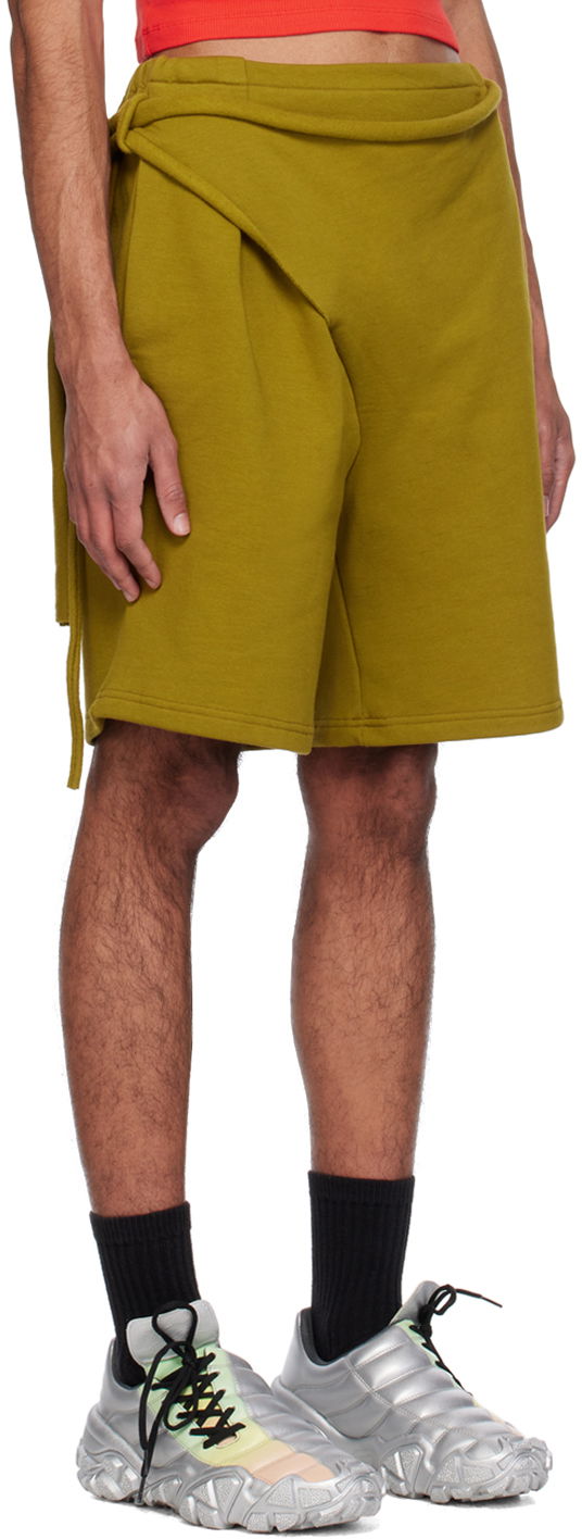 Šortky Ottolinger Ottolinger Wrap Shorts Zelené | 1503702, 1