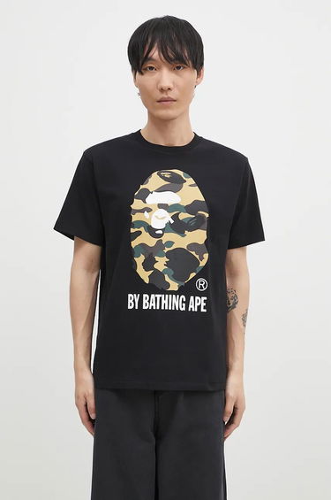 Tričko BAPE T-Shirt With Print Čierna | 1K80110012, 0