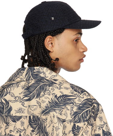 Šiltovka WOOYOUNGMI Embroidered Cap Navy | W231AC55, 2