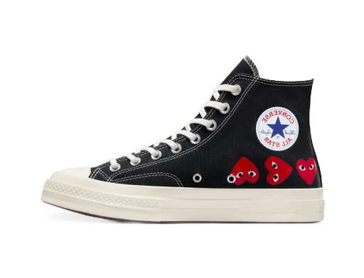 Tenisky a topánky Converse Comme des Garçons PLAY x Chuck 70 Hi Čierna | A08147C