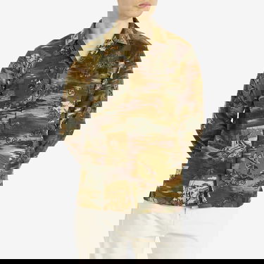 Košeľa Polo by Ralph Lauren Ski Camo Corduroy Sports Shirt Zelené | 710958255001, 2