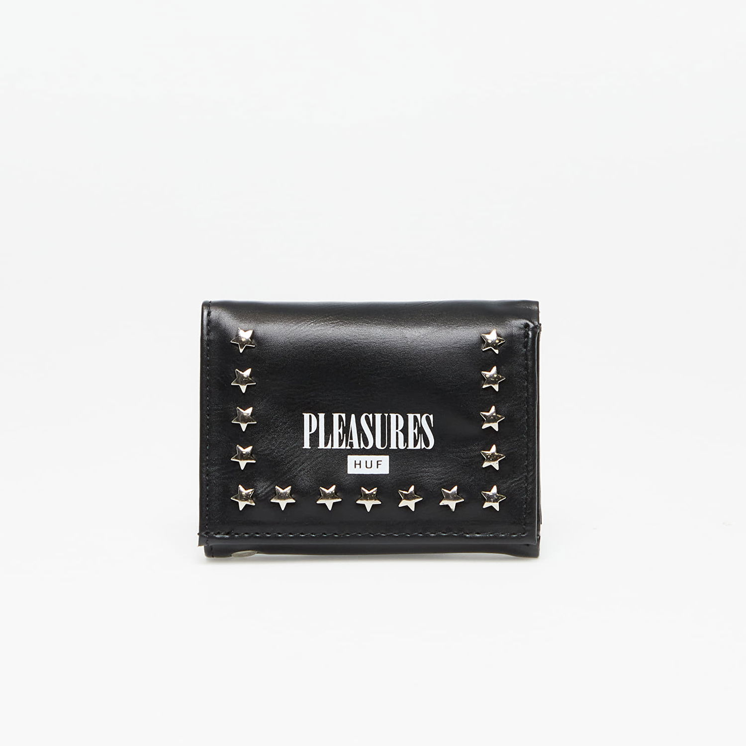 Peňaženka HUF PLEASURES x Armstrong Wallet Čierna | AC00677, 0