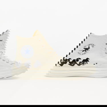 Tenisky a topánky Converse Comme des Garçons PLAY x Chuck 70 Hi Biela | A08148C, 2