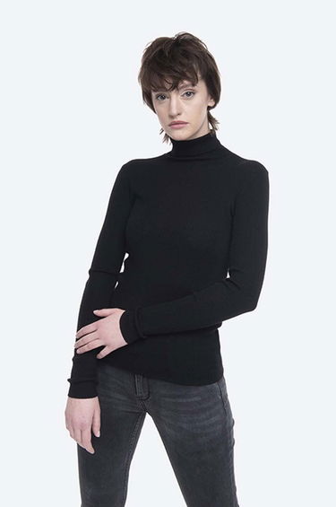 Sveter NORSE PROJECTS Turtleneck Merino Sweater Čierna | NW45.0167.9999, 0
