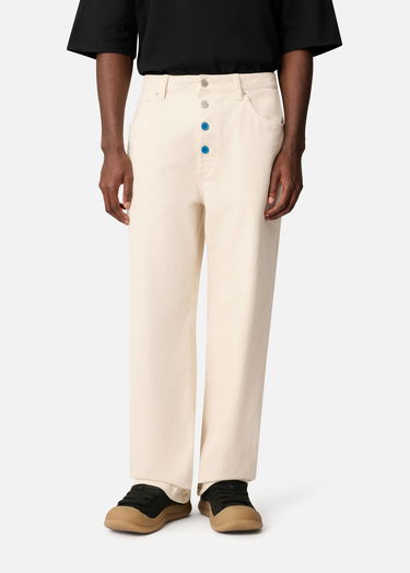 Nohavice AXEL ARIGATO Alvin Armstrong Button-Fly Straight-Leg Trousers Béžová | A3993001, 9