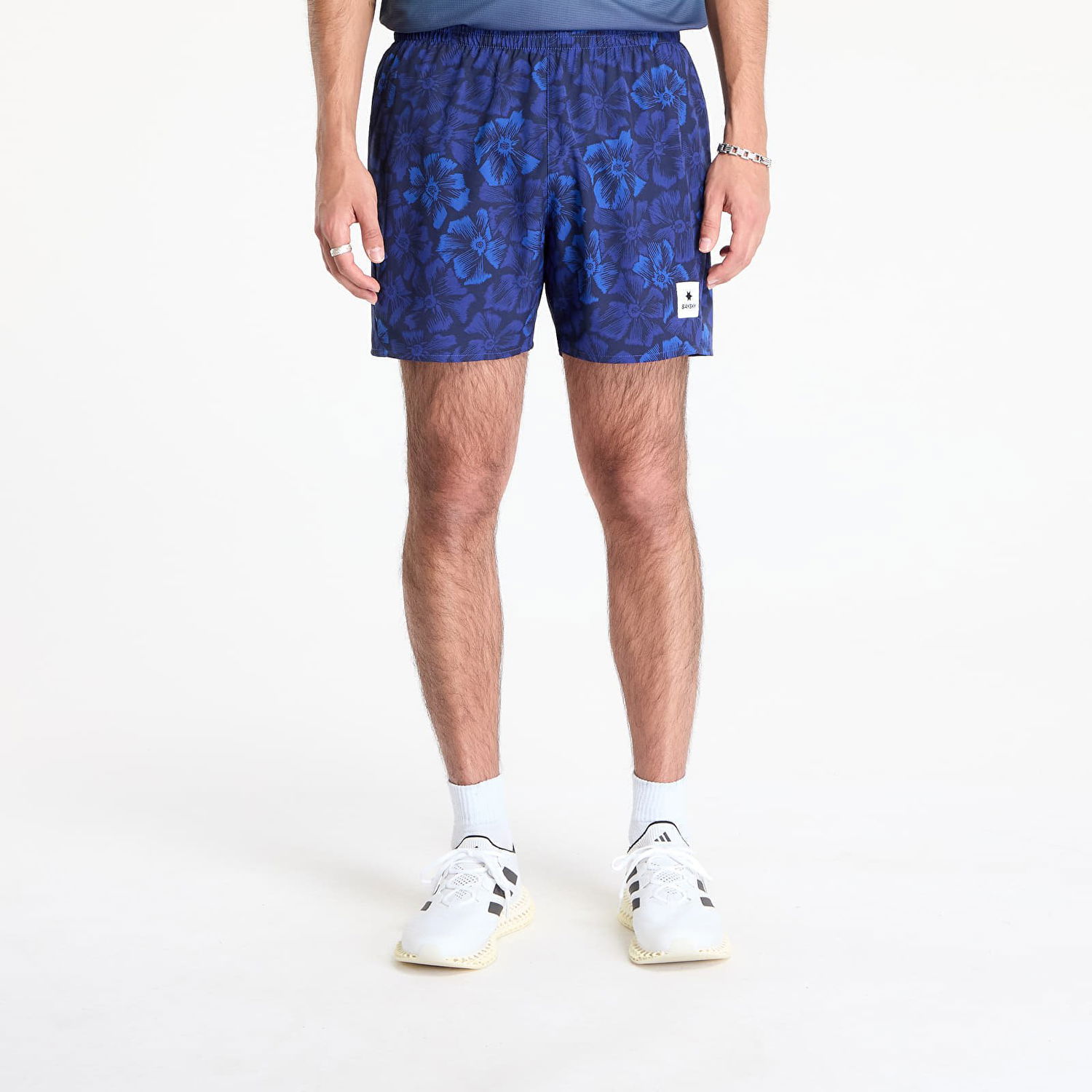 Šortky Saysky SAYSKY Flower Pace 5" Shorts Modrá | NMRSH21C1029, 0