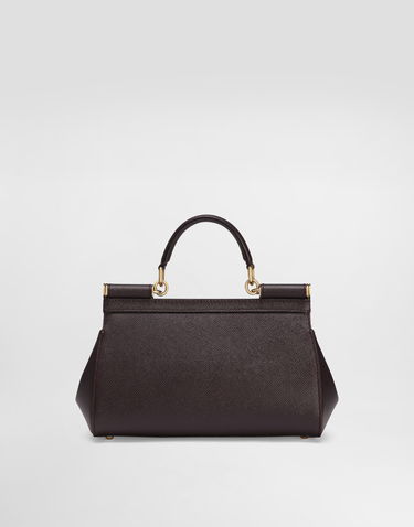 Kabelka Dolce & Gabbana Dolce & Gabbana Sicily Medium Handbag Vínová | BB7652B10018M073, 3