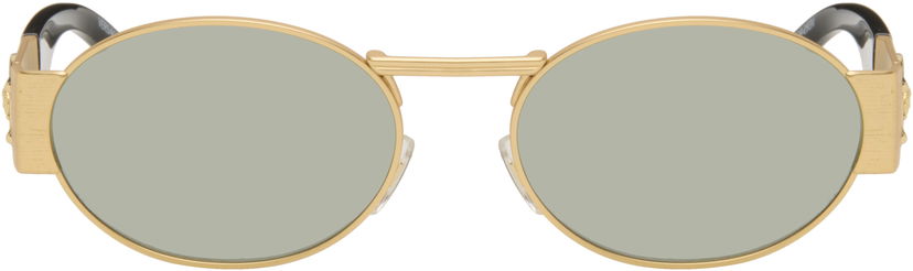 Slnečné okuliare Versace Medusa Deco Oval Sunglasses Metalická | 0VE2264 10023056 8056262450901