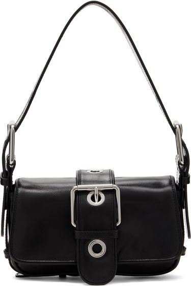 Taška cez rameno BY FAR BY FAR Eloise Leather Shoulder Bag Čierna | MWBSB015CL034BK001PL, 0
