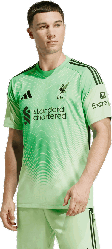 Dres adidas Performance Liverpool FC 25/26 Goalkeeper Jersey Zelené | JZ4088, 4