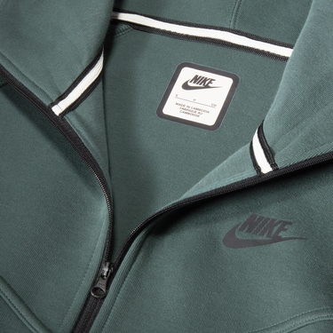 Mikina Nike Dámská mikina s kapucí a dlouhým zipem Sportswear Tech Fleece Windrunner - Zelená Zelené | FB8338-328, 2