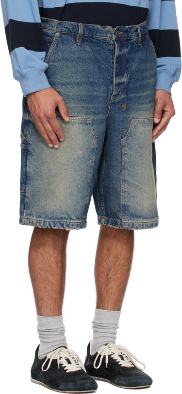 Šortky Ksubi Maxx Operator Rodeo Denim Shorts Modrá | MFA25WA015, 1