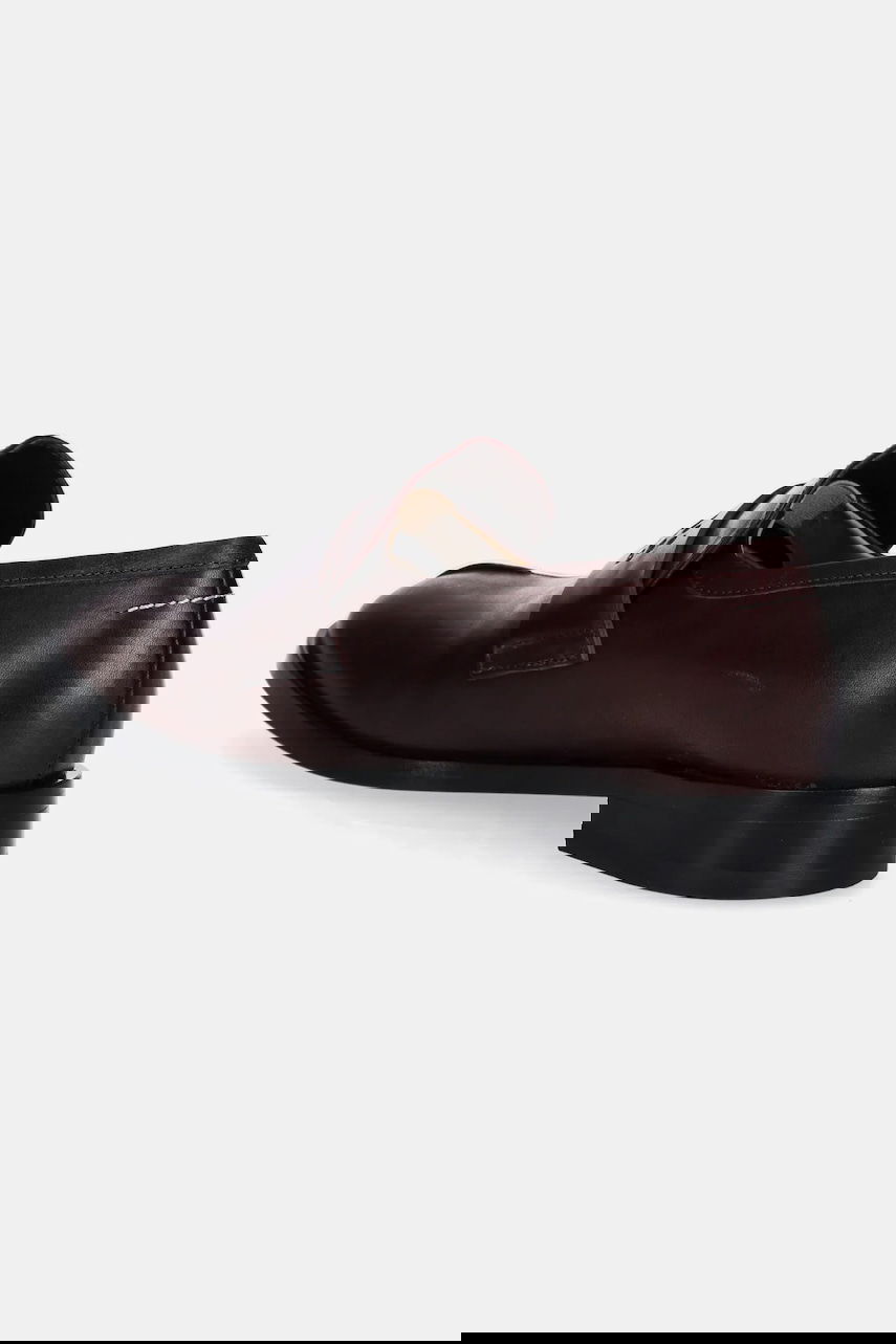 Tenisky a topánky Maison Margiela MM6 Maison Margiela Leather Loafers Vínová | S59WR0096.P5000.T2353, 1