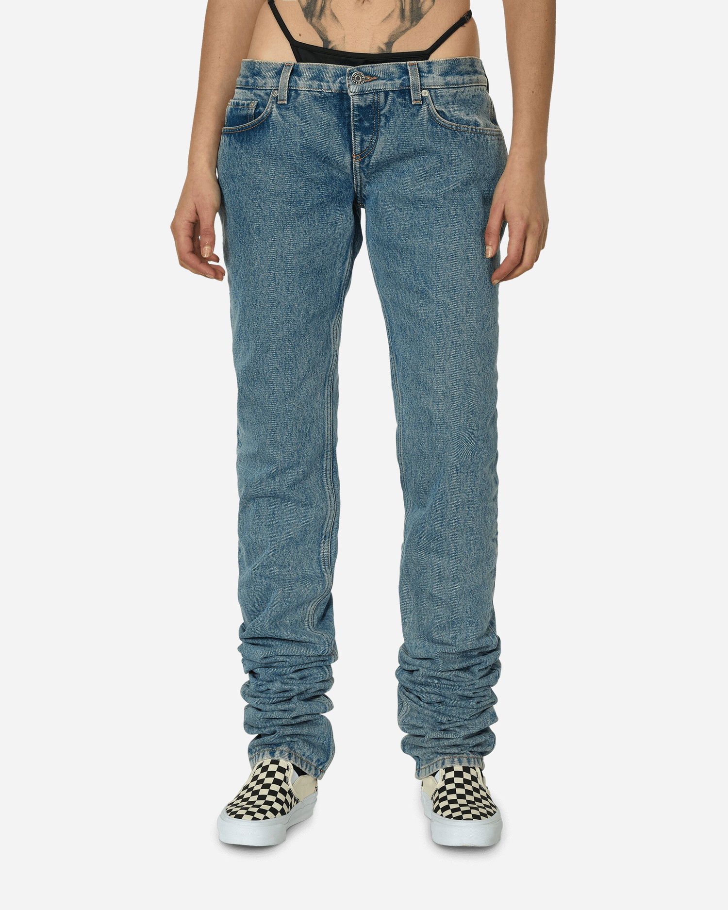 Džínsy Jean Paul Gaultier Shayne Oliver Skinny Jeans Modrá | PA116LP-D010 56, 0